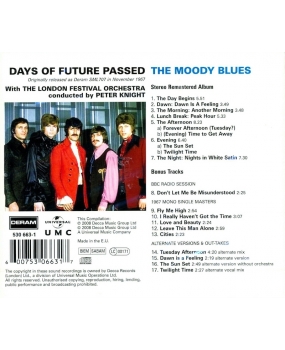 CD - The Moody Blues ‎– Days Of Future Passed
