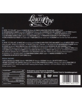 CD + DVD - Laura Pausini ‎– Laura Live 09 World Tour